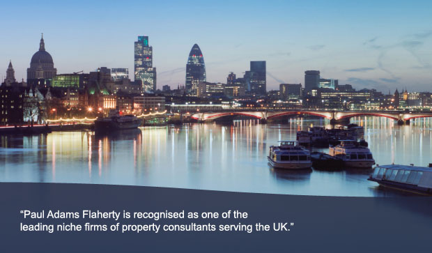 Paul Adams Flaherty is recognised as one of the leading niche firms of property consultants serving the UK.